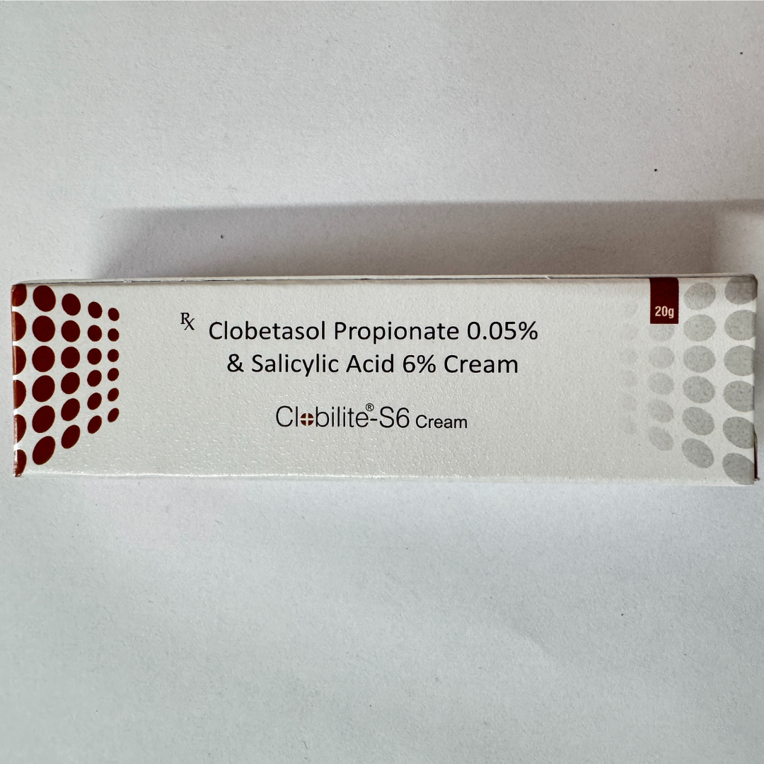 Clobetasol Propionate 0.05% & Salicylic Acid 6% Cream 20GM
