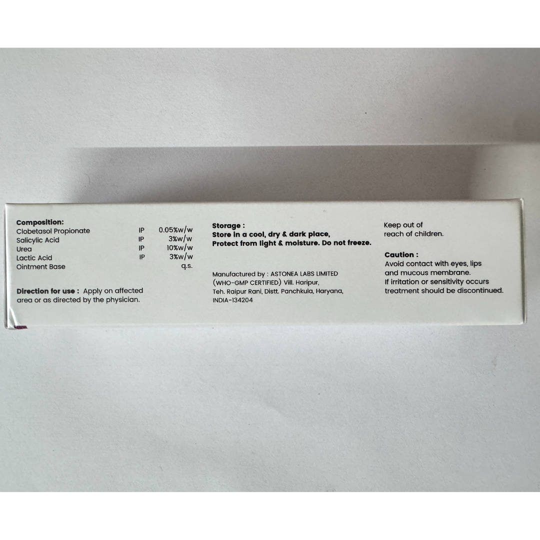 Clobetasol, Salicylic & Lactic Acid Skin Ointment