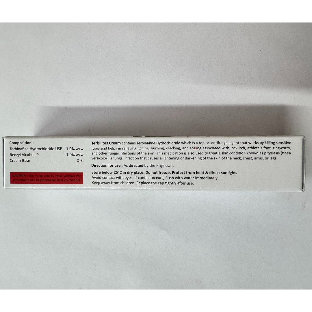 Terbinafine Hydrochloride Cream 1% – Fungal Infection Treatment 30GM