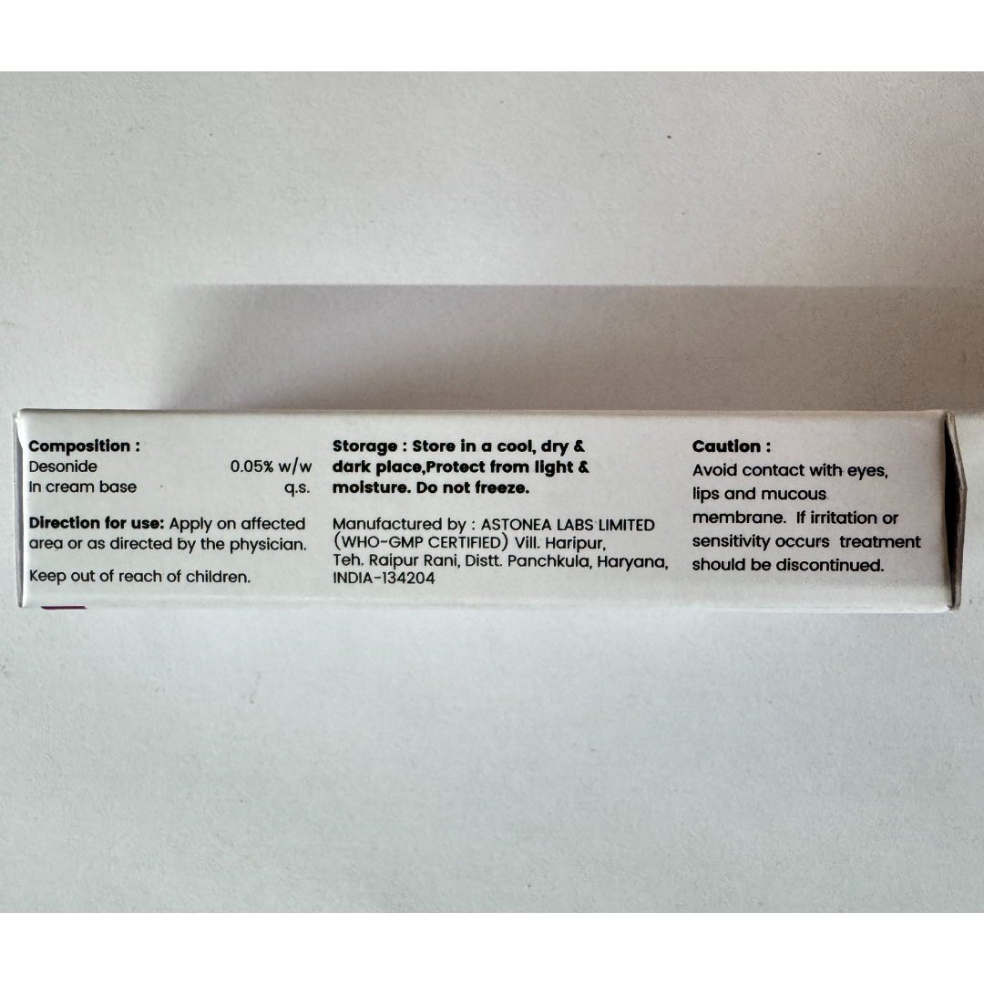 Desonide 0.05% Anti-Inflammatory Cream