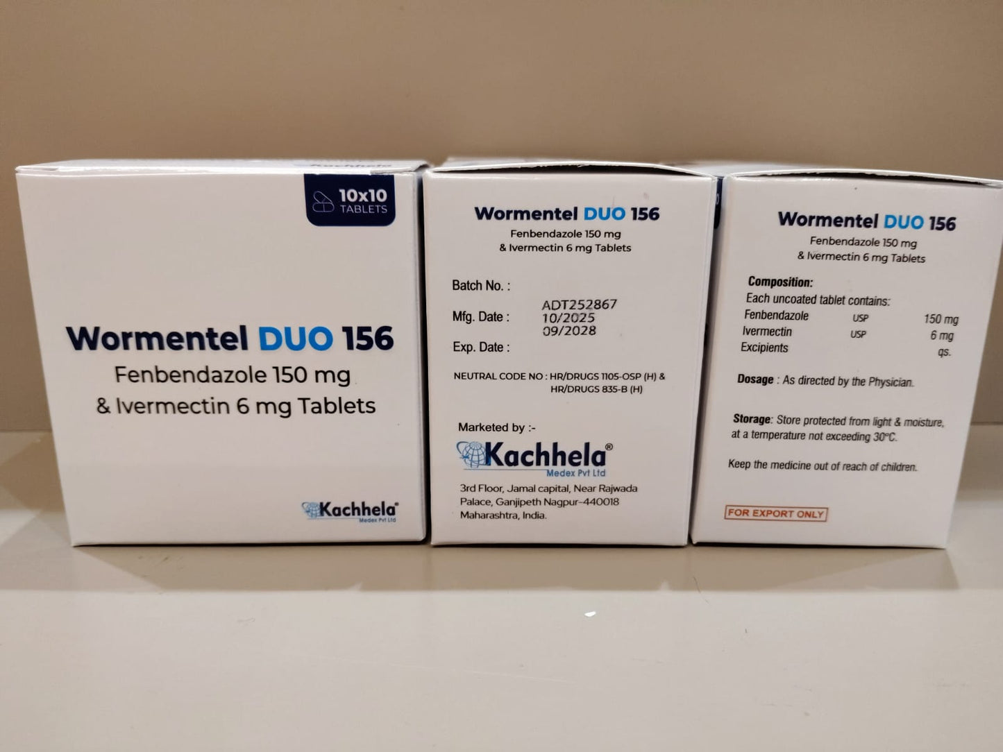 Wormentel DUO 156