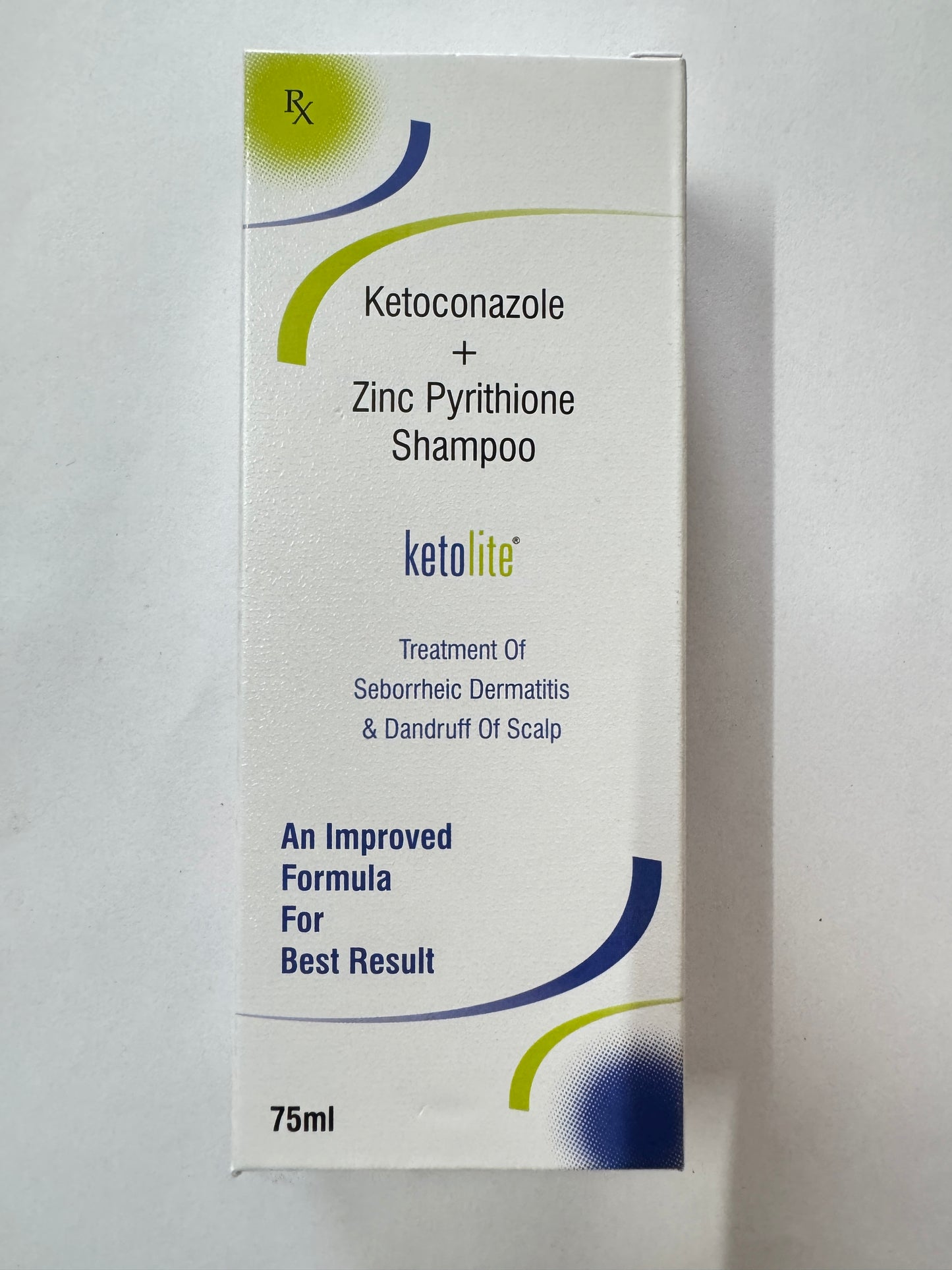 Ketoconazole + Zinc Pyrithione Shampoo 75ml