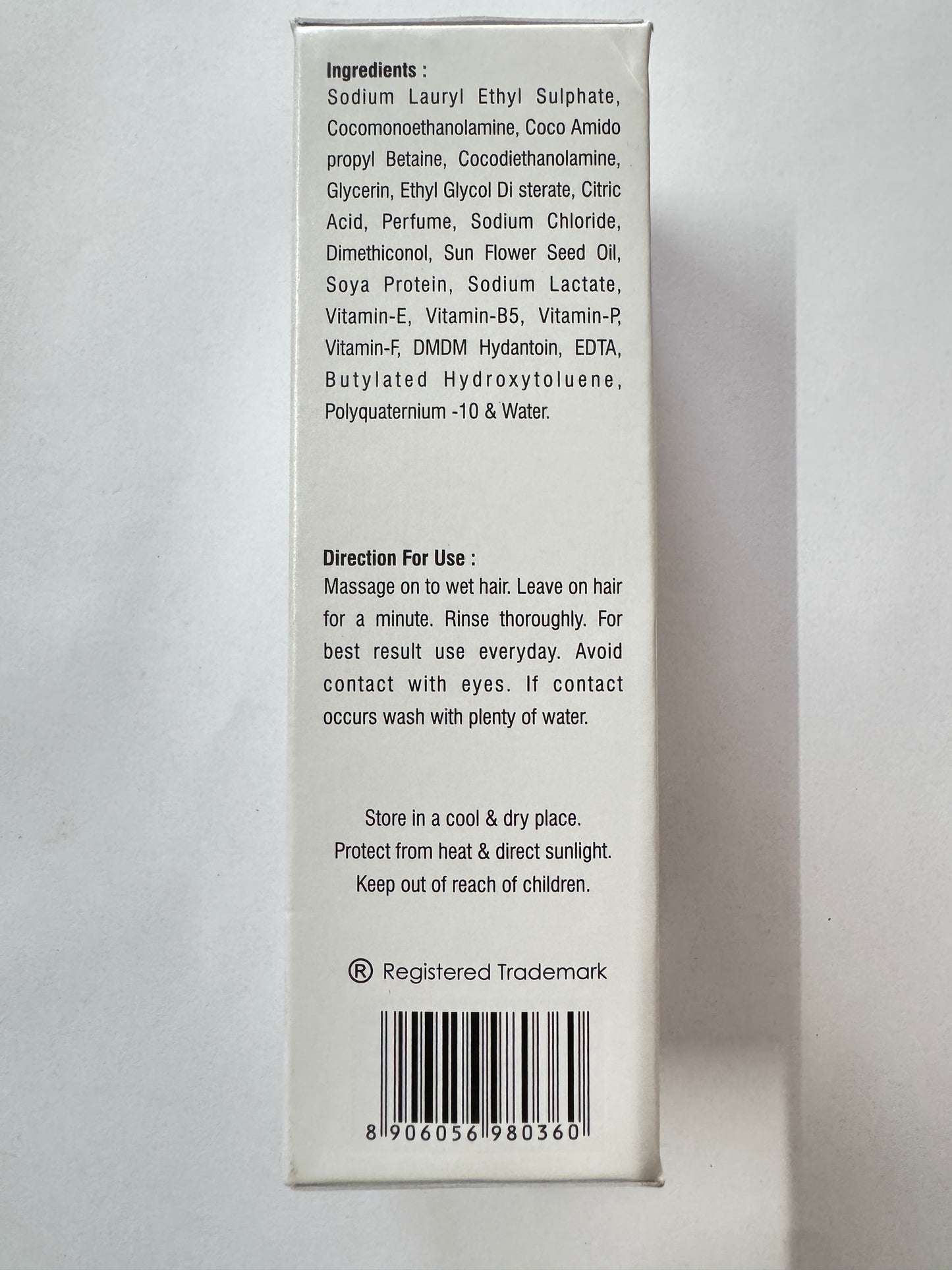 Ketoconazole + Zinc Pyrithione Shampoo 75ml