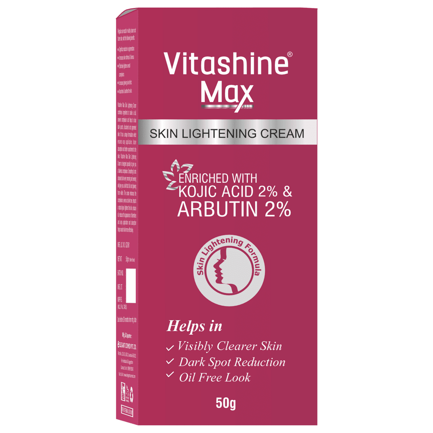 Vitashine Max Skin Lightening Cream 50g