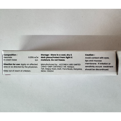 Desonide 0.05% Anti-Inflammatory Cream