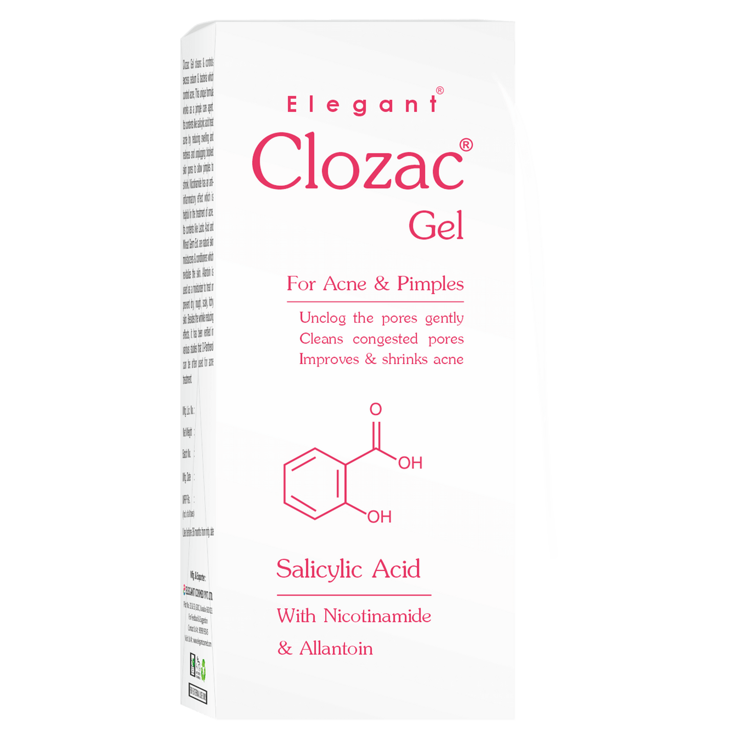 Salicylic Acid With Nicotinamide & Allantoin Gel 50GM