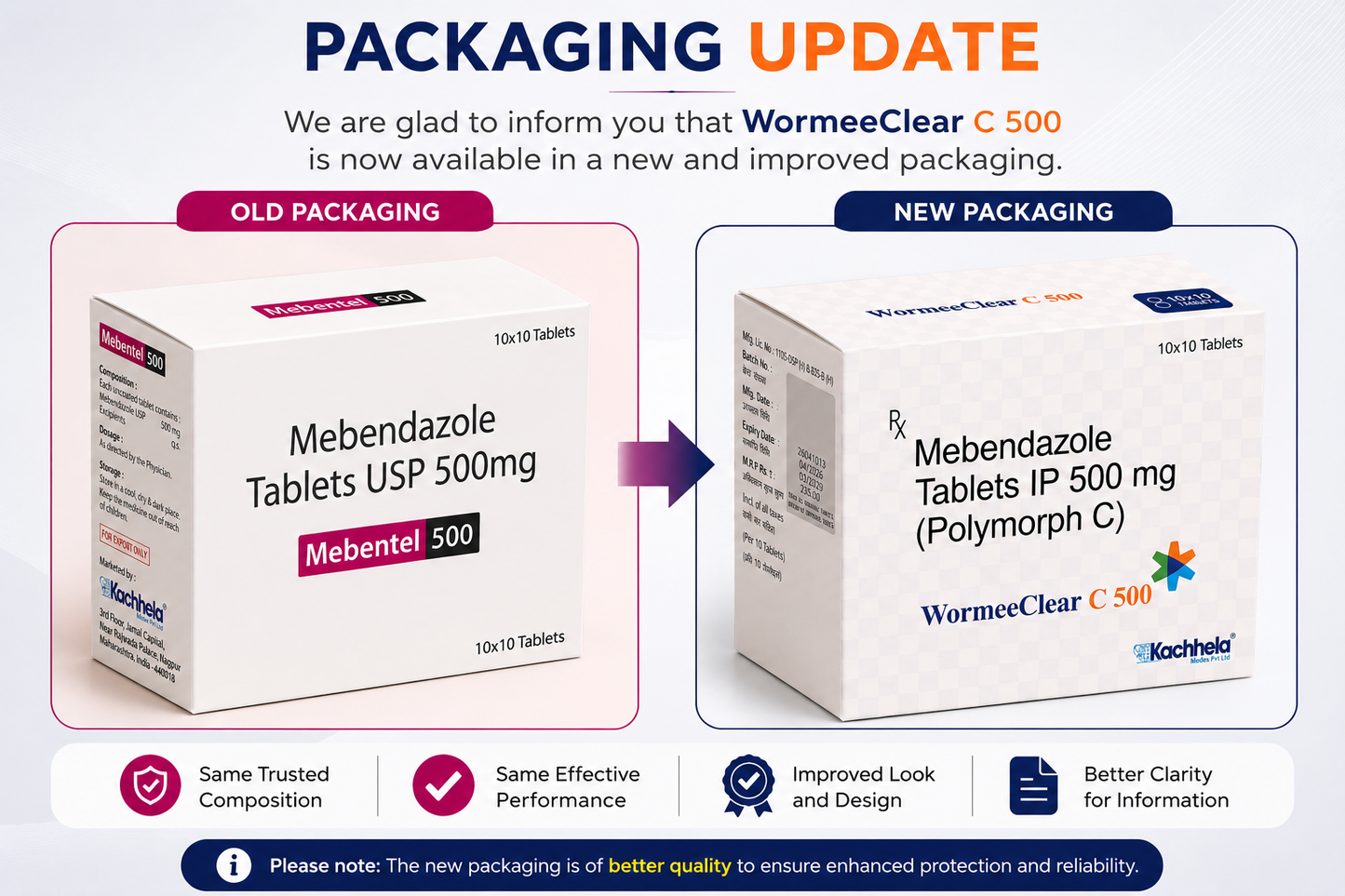 Mebentel 500 Mg